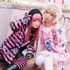 ACDC RAG x Menhera Chan pink skirt – Grumpy Bunny